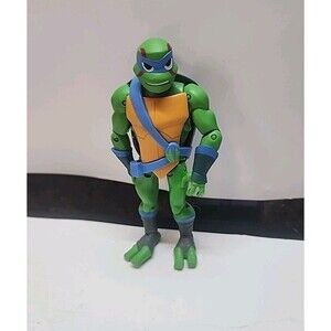 Viacom Playmate Teenage Mutant Ninja Turtles Leonardo 4.5" Figure 2018 TMNT blue